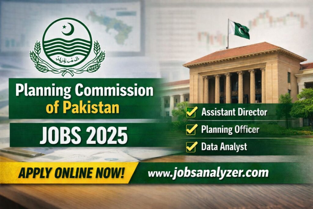 Planning Commission of Pakistan Jobs 2025 | JobsAnalyzer.com