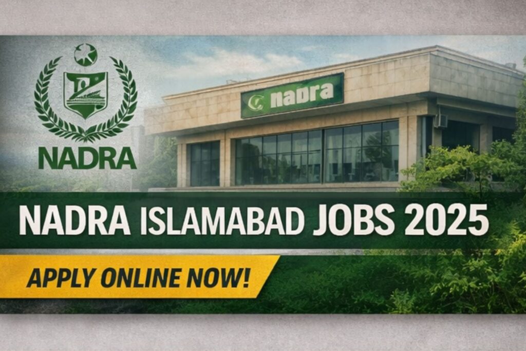 NADRA Islamabad Jobs 2026 | jobsAnalyzer.com