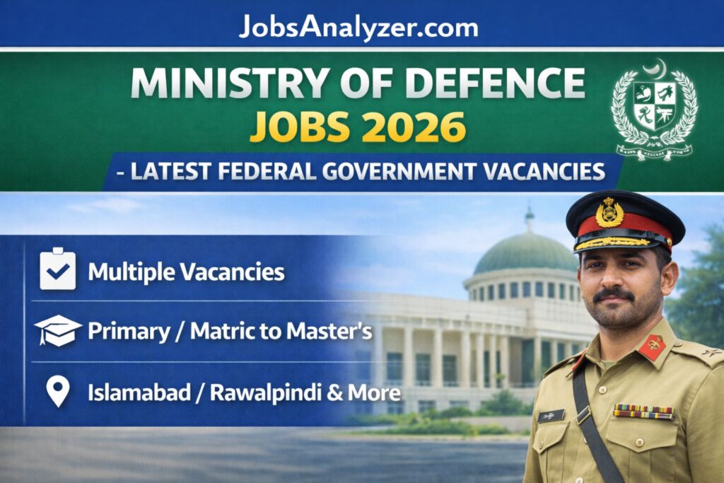 Ministry of Defence Jobs 2026 | JobsAnalyzer.com