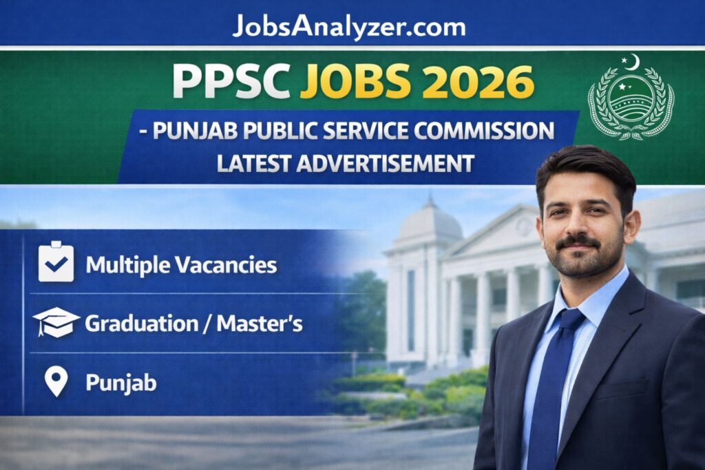 PPSC Jobs 2026 | JobsAnalyzer.com