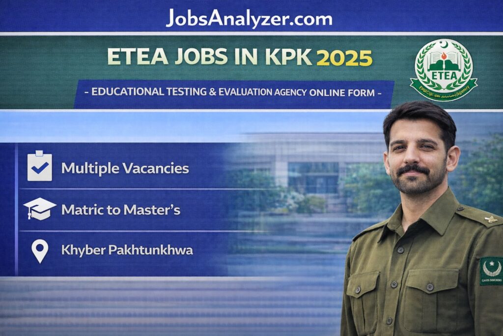 ETEA Jobs in KPK 2026 | JobsAnalyzer.com