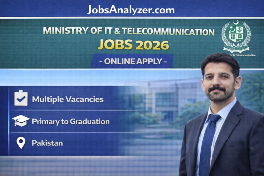 Ministry of IT & Telecommunication Jobs 2026 | JobsAnalyzer.com