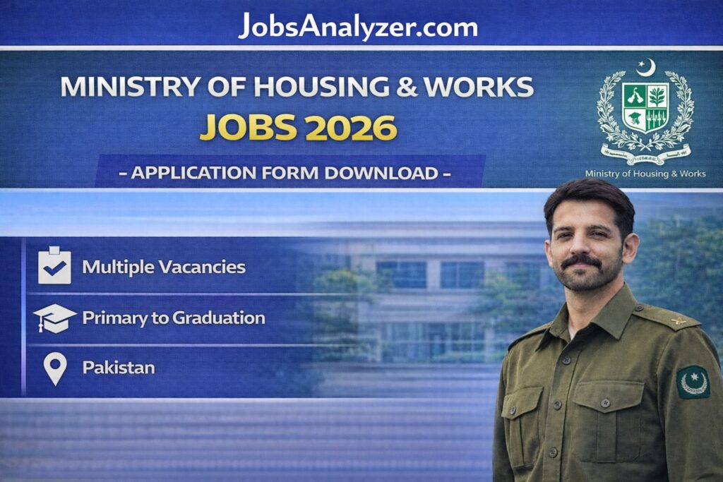Ministry of Housing & Works Jobs 2026 | JobsAnalyzer.com