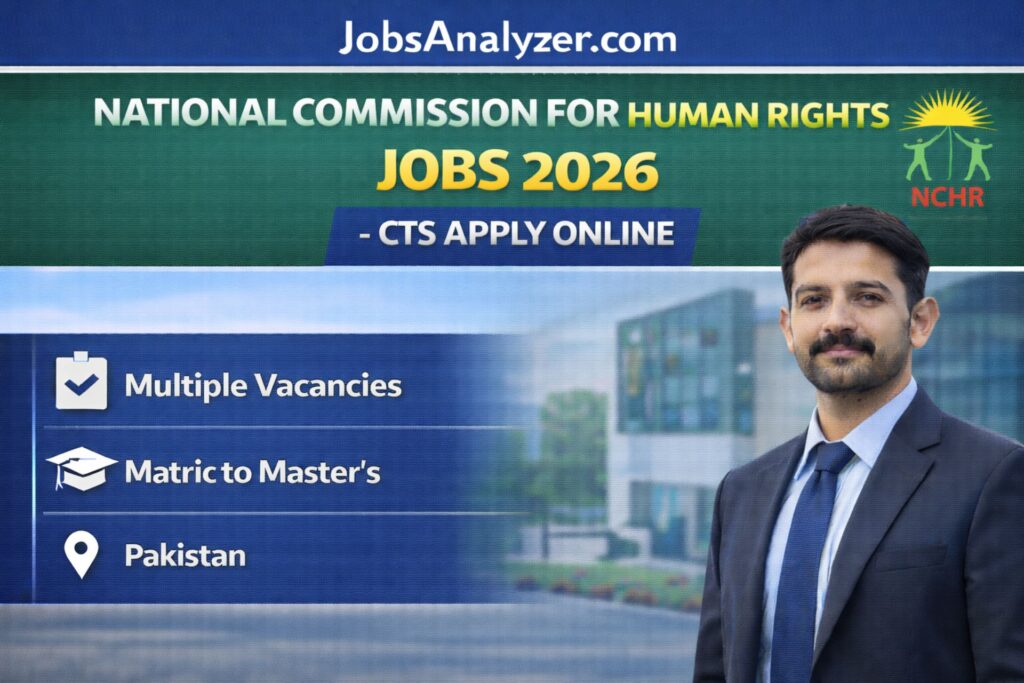 National Commission for Human Rights Jobs 2026 | CTS | JobsAnalyzer.com