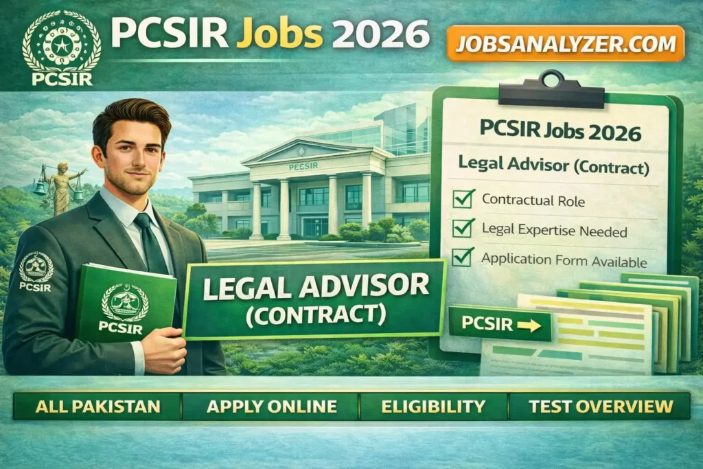 PCSIR Jobs 2026 | JobsAnalyzer.com