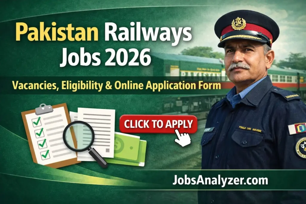 Pakistan Railways Jobs 2026 | JobsAnalyzer.com