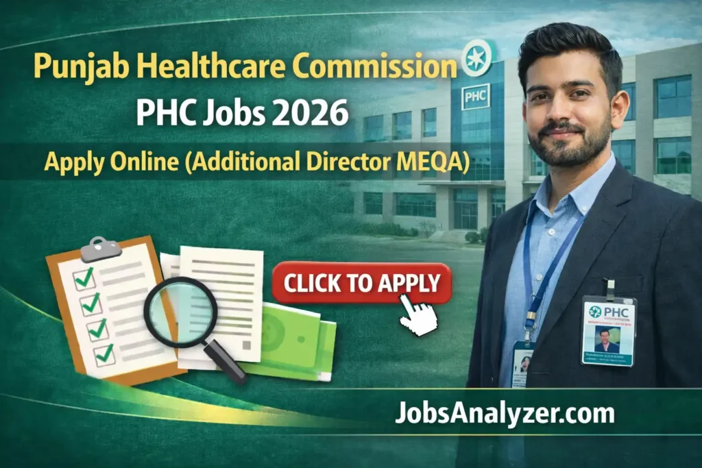 Punjab Healthcare Commission PHC Jobs | JobsAnalyzer.com