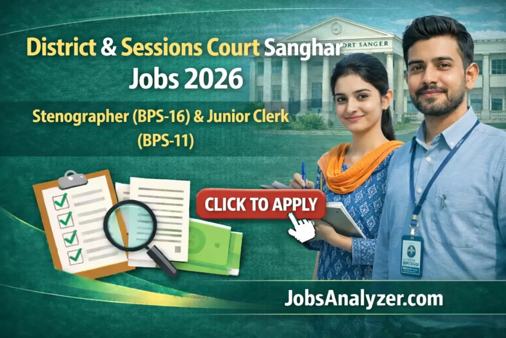 District & Sessions Court Sanghar Jobs | JobsAnalyzer.com