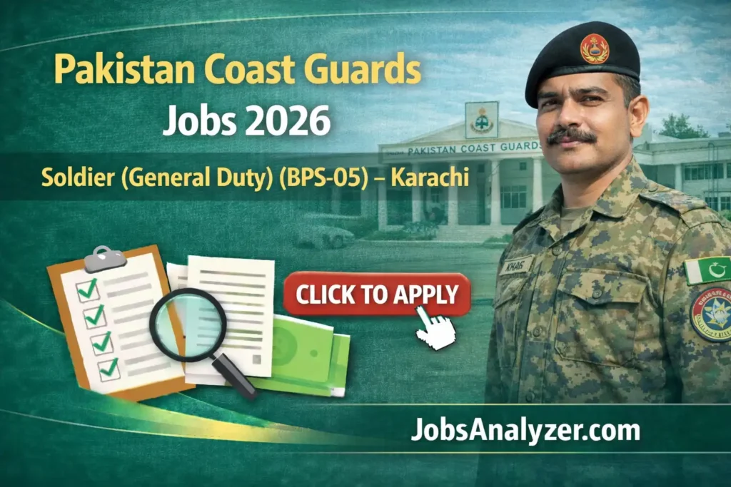 Pakistan Coast Guards Jobs | JobsAnalyzer.com