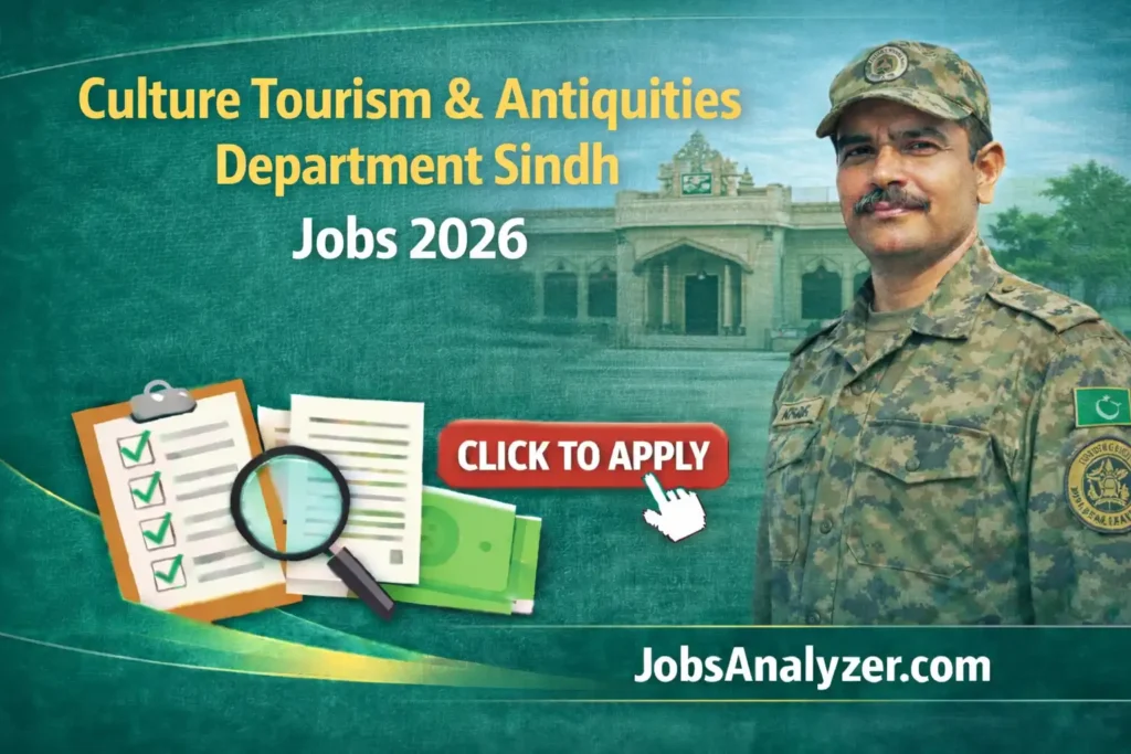 Culture Tourism & Antiquities Department Sindh Jobs | JobsAnalyzer.com