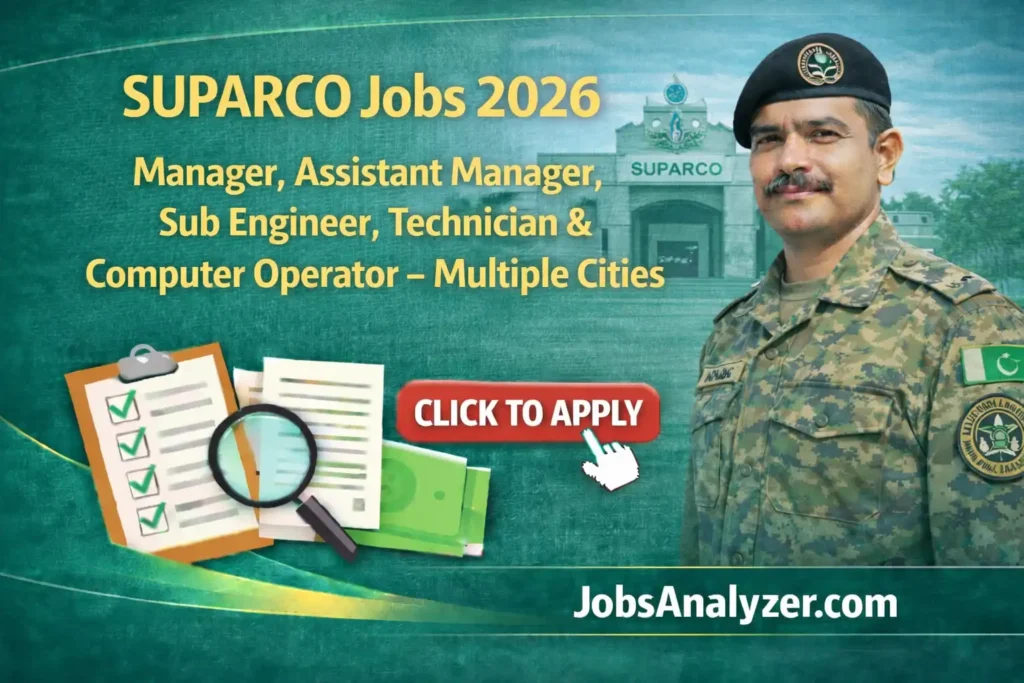 SUPARCO Jobs | JobsAnalyzer.com