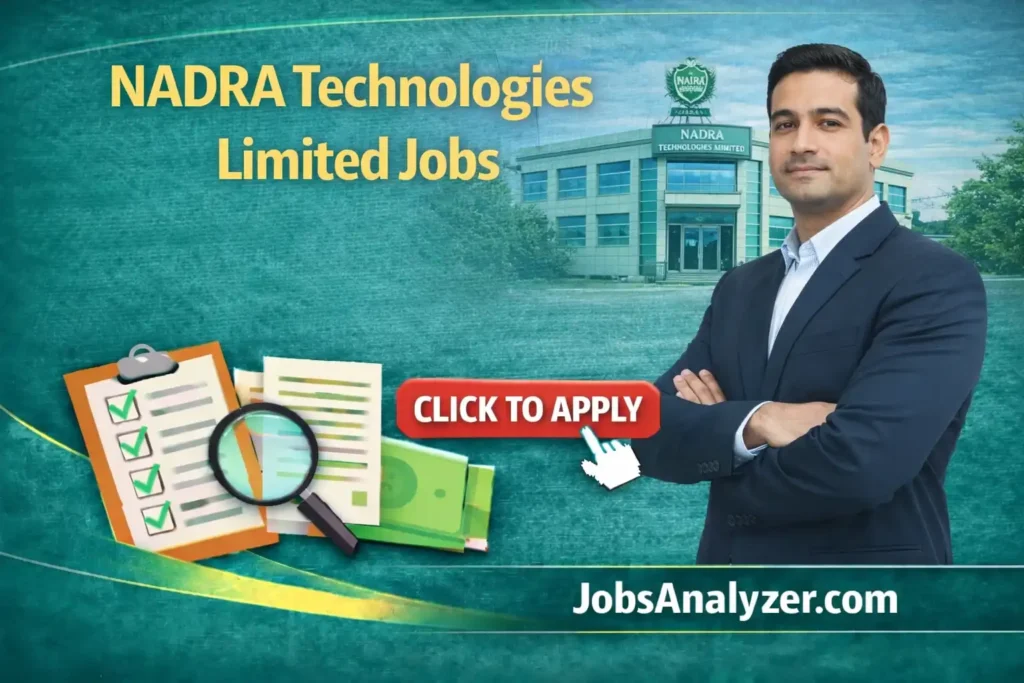 NADRA Technologies Limited Jobs | JobsAnalyzer.com