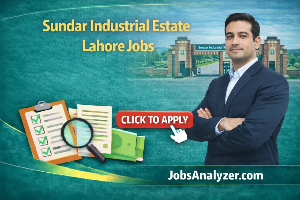 Sundar Industrial Estate Lahore Jobs | JobsAnalyzer.com