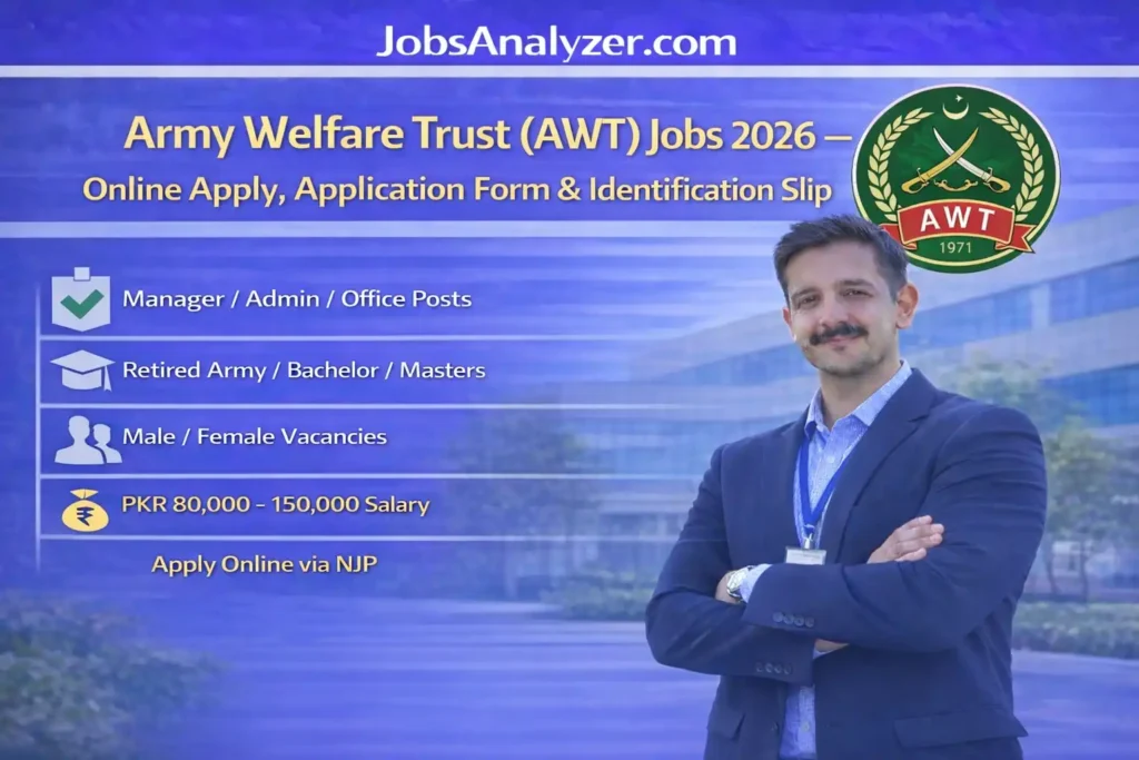 Army Welfare Trust (AWT) Jobs 2026 | JobsAnalyzer.com