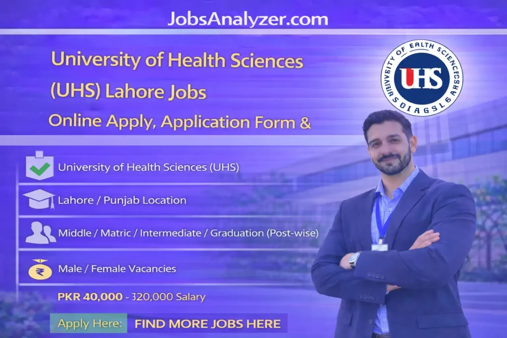 University of Health Sciences (UHS) Lahore Jobs 2025