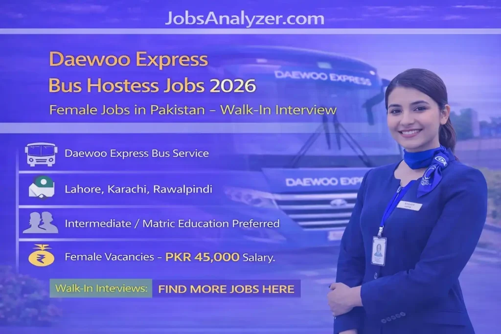 Daewoo Express Jobs 2026