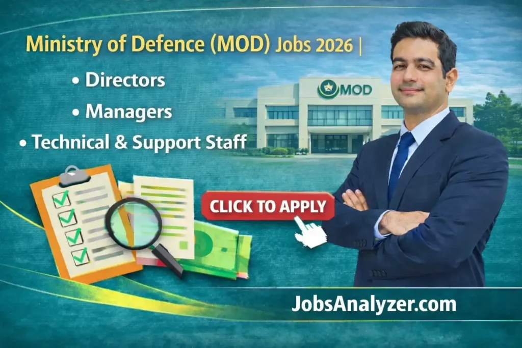 Ministry of Defence (MOD) Jobs 2026 | JobsAnalyzer.com