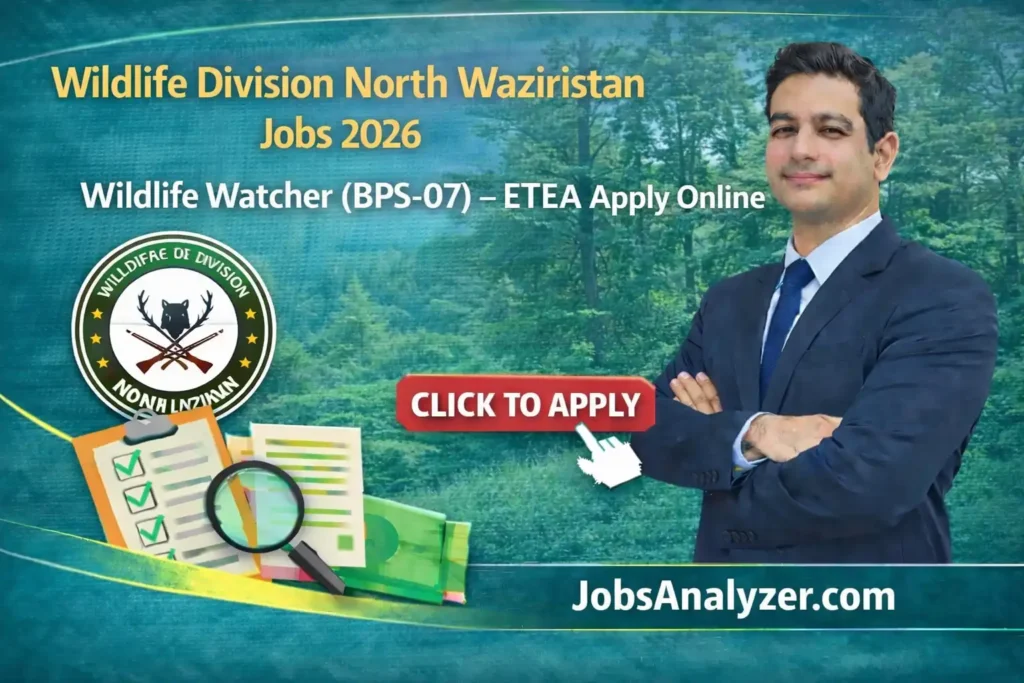 Wildlife Division North Waziristan Jobs | JobsAnalyzer.com