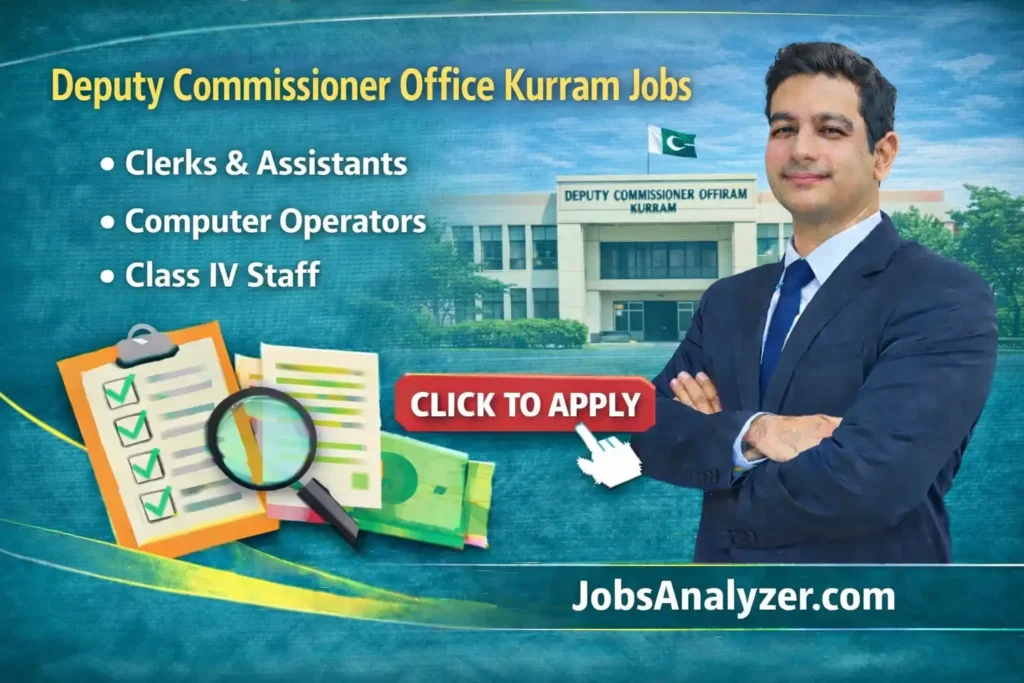 Deputy Commissioner Office Kurram Jobs | JobsAnalyzer.com