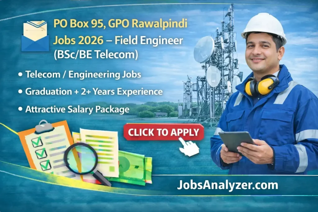 PO Box 95 GPO Rawalpindi Jobs | JobsAnalyzer.com