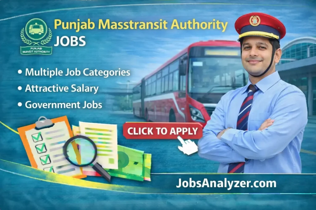 Punjab Masstransit Authority Jobs | JobsAnalyzer.com