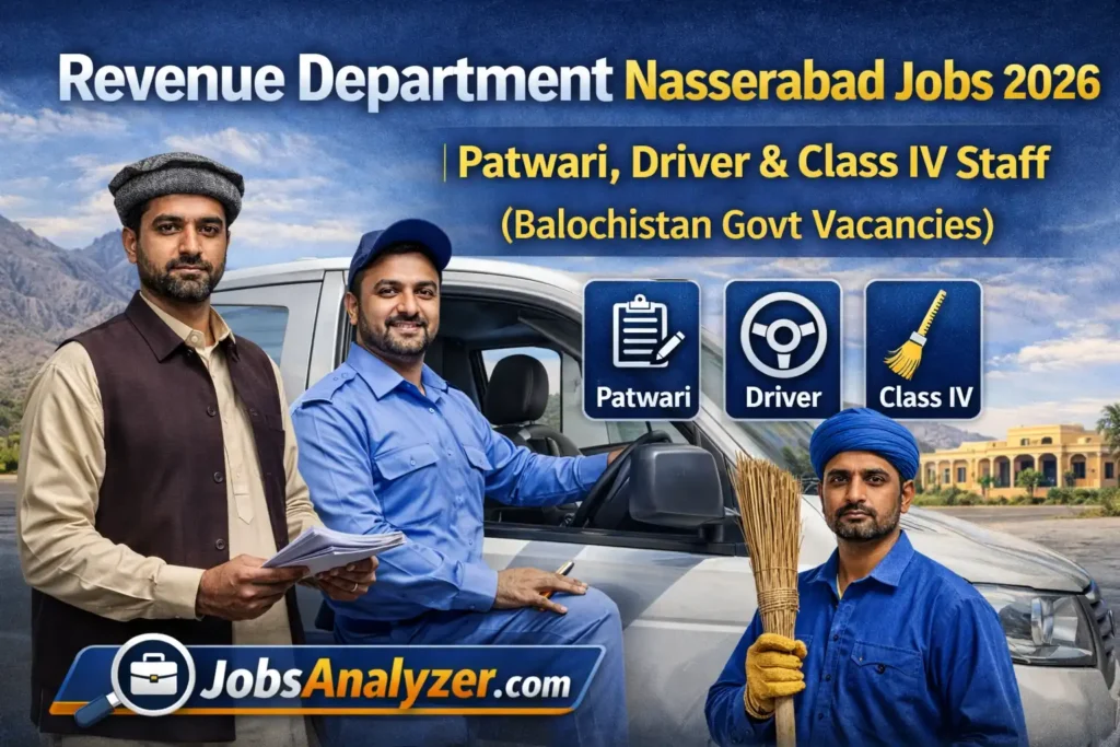 Revenue Department Nasserabad Jobs | JobsAnalyzer.com