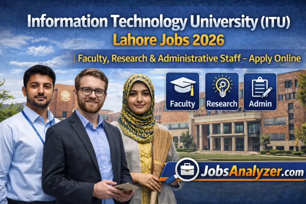 Information Technology University (ITU) Lahore Jobs | JobsAnalyzer.com
