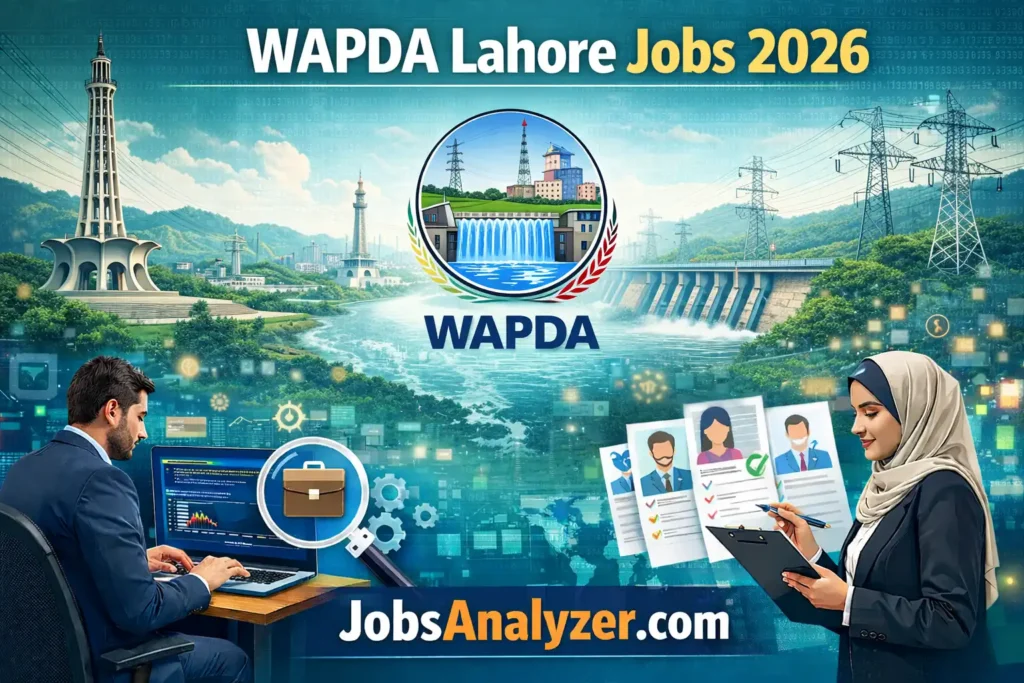 WAPDA Lahore Jobs 2026