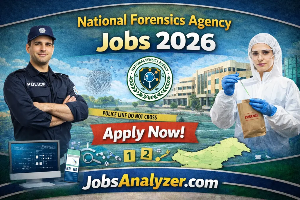 National Forensics Agency Jobs 2026